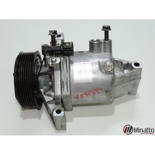 Compressor Do Ar Condicionado Nissan Versa 1.6 16v 2017 