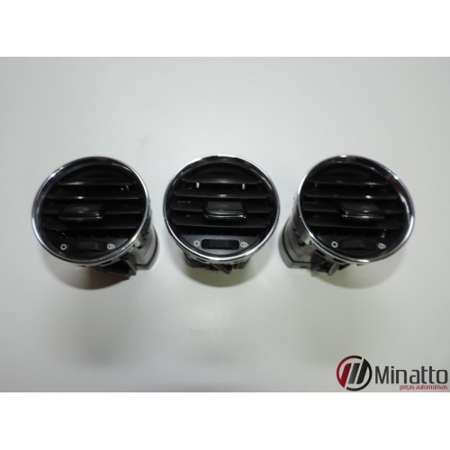 Conjunto Difusor De Ar Central Peugeot 408 2012