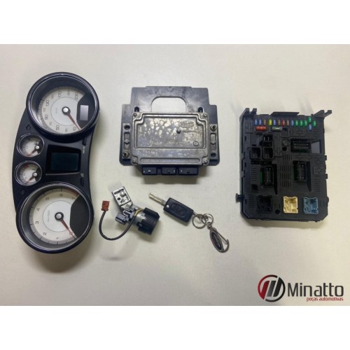 Kit Code Modulo Injeção Peugeot 408 2.0 2012 Aut