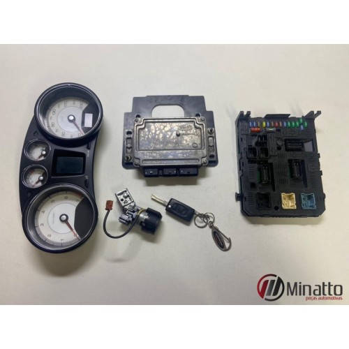 Kit Code Modulo Injeção Peugeot 408 2.0 2012 Aut