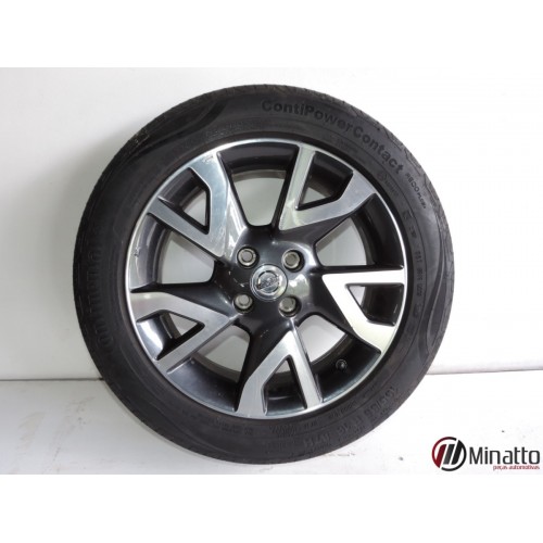 Roda Com Pneu 195/55/r16 Continental Nissan Versa 1.6 2017